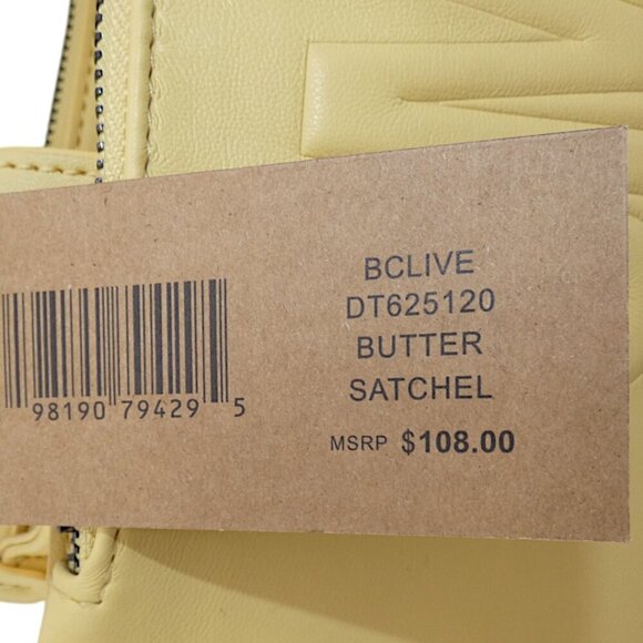 Steve Madden Butter Yellow Adjustable Crossbody Bag Preppy Minimalist Y2K Trendy - Picture 12 of 15